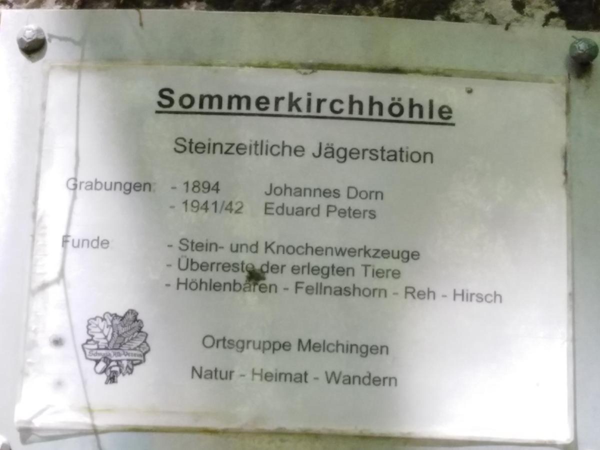 Ferienwohnung Mit Kleinem Garten Sonnenbühl Exterior foto